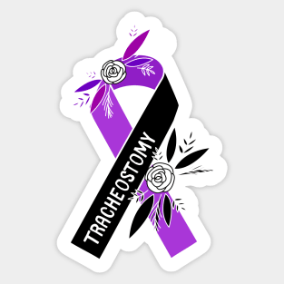 Tracheostomy Tube Awareness Sticker